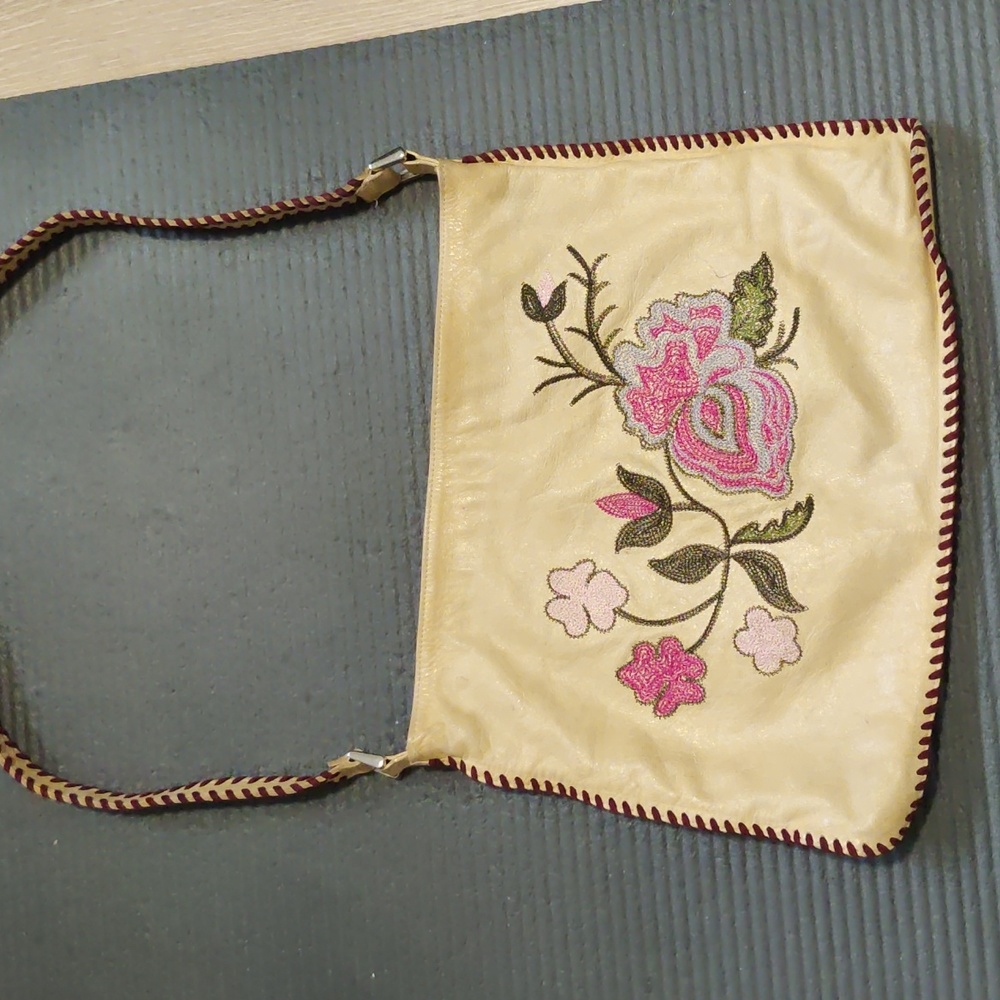 Original handmade Italian leather bag by Carla Mancini